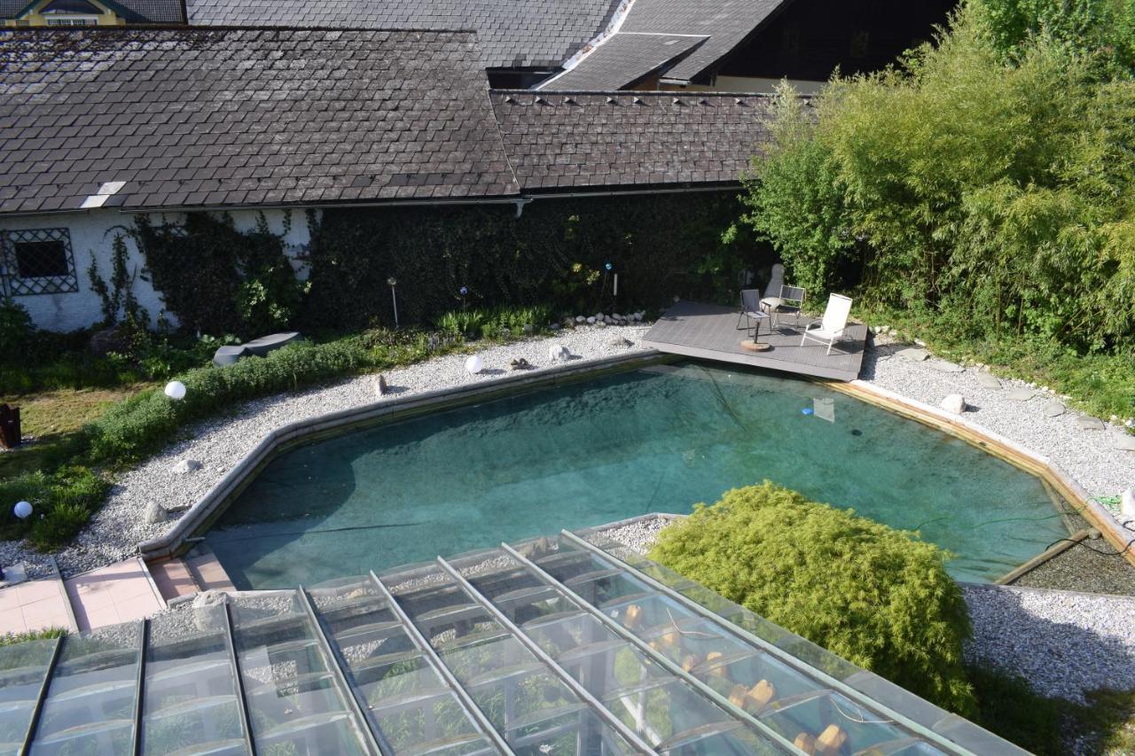 Haus Mit Sauna Und Privatem Badeteich In Anif Bei Salzburg Eksteriør billede